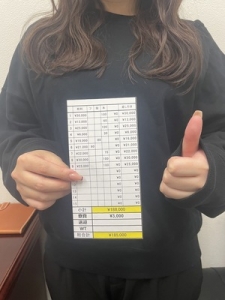 雄琴トップクラスのお給料見せちゃいます(^_-)-☆